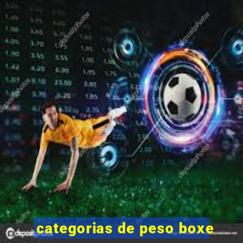 categorias de peso boxe